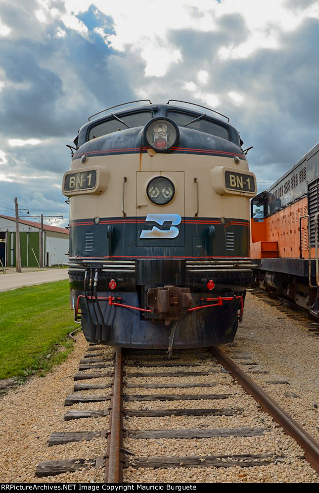 Burlington Northern F-9A Diesel Locomotive